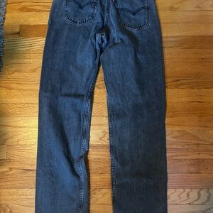 Levi’s Low Pro Black Denim Jeans